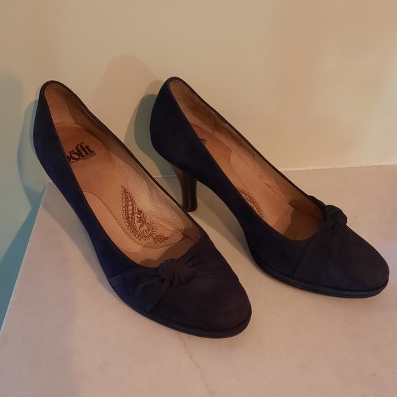 Sofft Blue Suede Shoes! - Picture 1 of 7